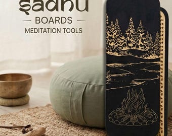 Tablero Sadhu: Tablero de acupuntura con clavos de 10 mm para yoga