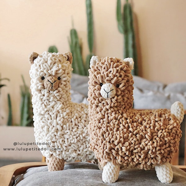 PDF PATTERN - The Happy Alpaca Crochet Pattern (Read the description carefully)