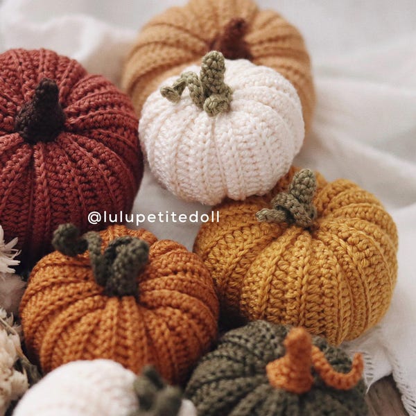 The Pumpkin Crochet Tutorial, Halloween Crochet Pumpkin, DIY for Halloween