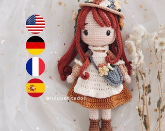 Nari The Autumn Doll Crochet Tutorial (Read the description carefully)