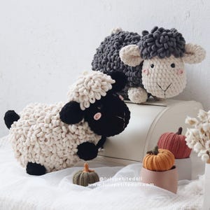 Neue Version: Das Goofy Schäfchen Häkelanleitung, Amigurumi Häkelanleitung