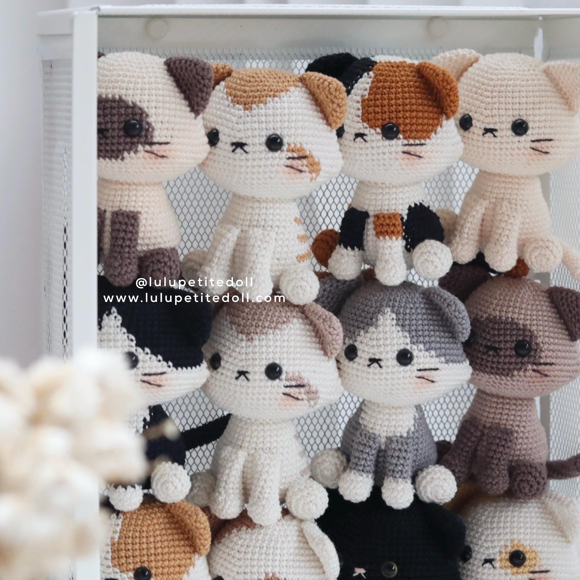 Bundle 6-in-1 Crochet Kitten Amigurumi (Digital Download)