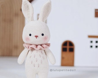 PDF PATTERN - Roxie Bunny Crochet Pattern, Bunny Crochet Pattern, Amigurumi crochet pattern