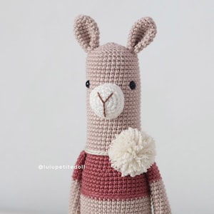 Little Alpaca Crochet tutorial (Read the description carefully)