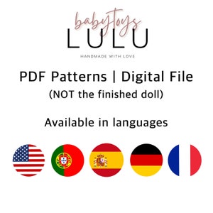 PDF PATTERN Bundle 4 in 1 Wizard Doll Crochet Patterns Read the description carefully image 2