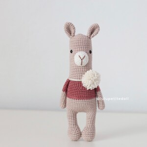 PDF PATTERN Little Alpaca Crochet Pattern, Alpaca Crochet Pattern, Amigurumi crochet pattern image 2