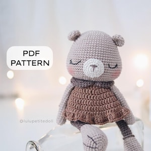 The Little Bear Crochet tutorial (Read the description carefully)