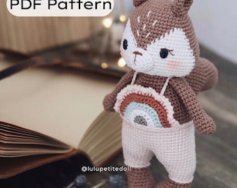 The Little Seria squirrel crochet tutorial (Read the description carefully)