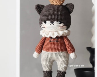 The Cat King haaktutorial, amigurumi-haaktutorial (lees de beschrijving aandachtig)