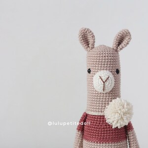 PDF PATTERN Little Alpaca Crochet Pattern, Alpaca Crochet Pattern, Amigurumi crochet pattern image 3