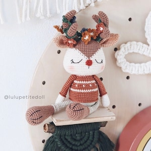The Little Reindeer Crochet tutorial (Read the description carefully)