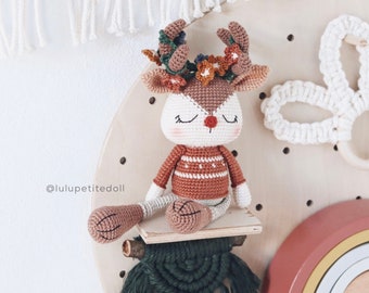 The Little Reindeer Crochet tutorial (Read the description carefully)