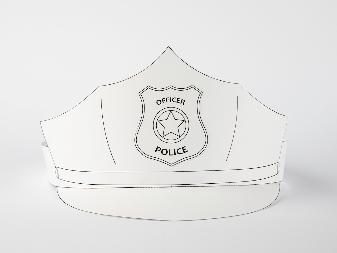 Printable Coloring Police Paper Cap Fun Kids Craft Pdf Template Instant Download DIY Party Costume Crown Pattern Great for Birthdays, School - Etsy printable-coloring-police-paper-cap-fun-kids-craft-pdf-template-instant-download-diy-party-costume-crown-pattern-great-for-birthdays-school-etsy