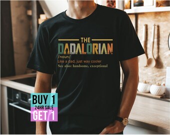 The Dadolorian, Like A Dad Just Cooler T-Shirt | Father&#39;s Day Shirt | Funny Saying Fathers Day Gift | Gift For Dad  | Cool Dad Shirt