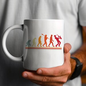 Saxophone Gift, Saxophone Coffee Mug, Gift For Sax Player, Marching Band Gift, Jazz Lover Gift, Blues Lover Gift, Saxophone Evolution