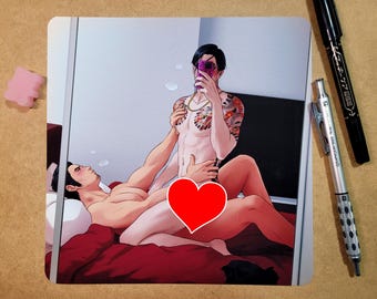 A4 Square Art Print - 'Home Videos' Kazumaji