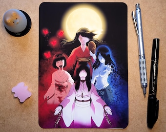 A5 Art Print - 'Vengeful Spirits'