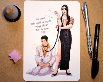 Impressão artística A5 A4 - 'Good Boy 2' anos 80 Goromi Kazumaji