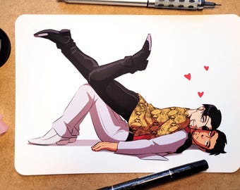 A5 Art Print - Kazumaji