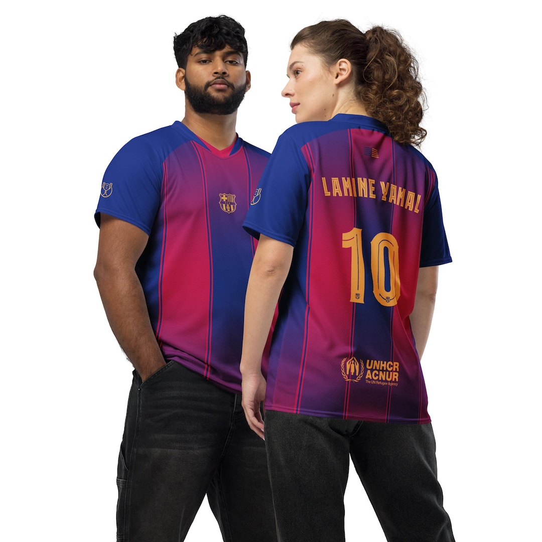 New Lamine Yamal 10 Unisex Sports Jersey - Etsy