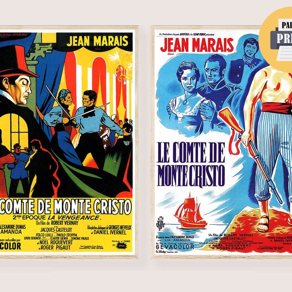 Count Monte Cristo - Etsy