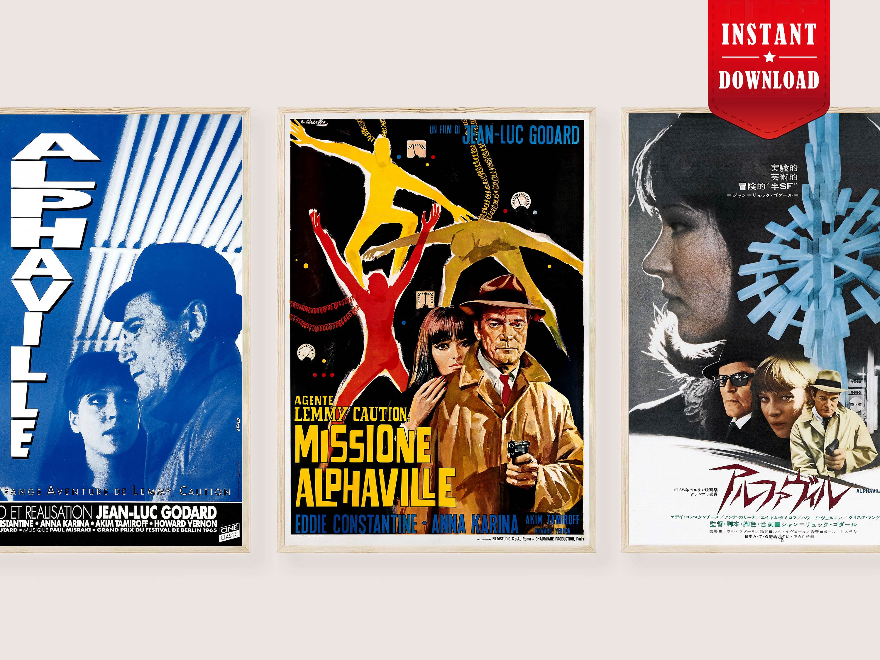 ゴダールのポスター - Etsy 日本