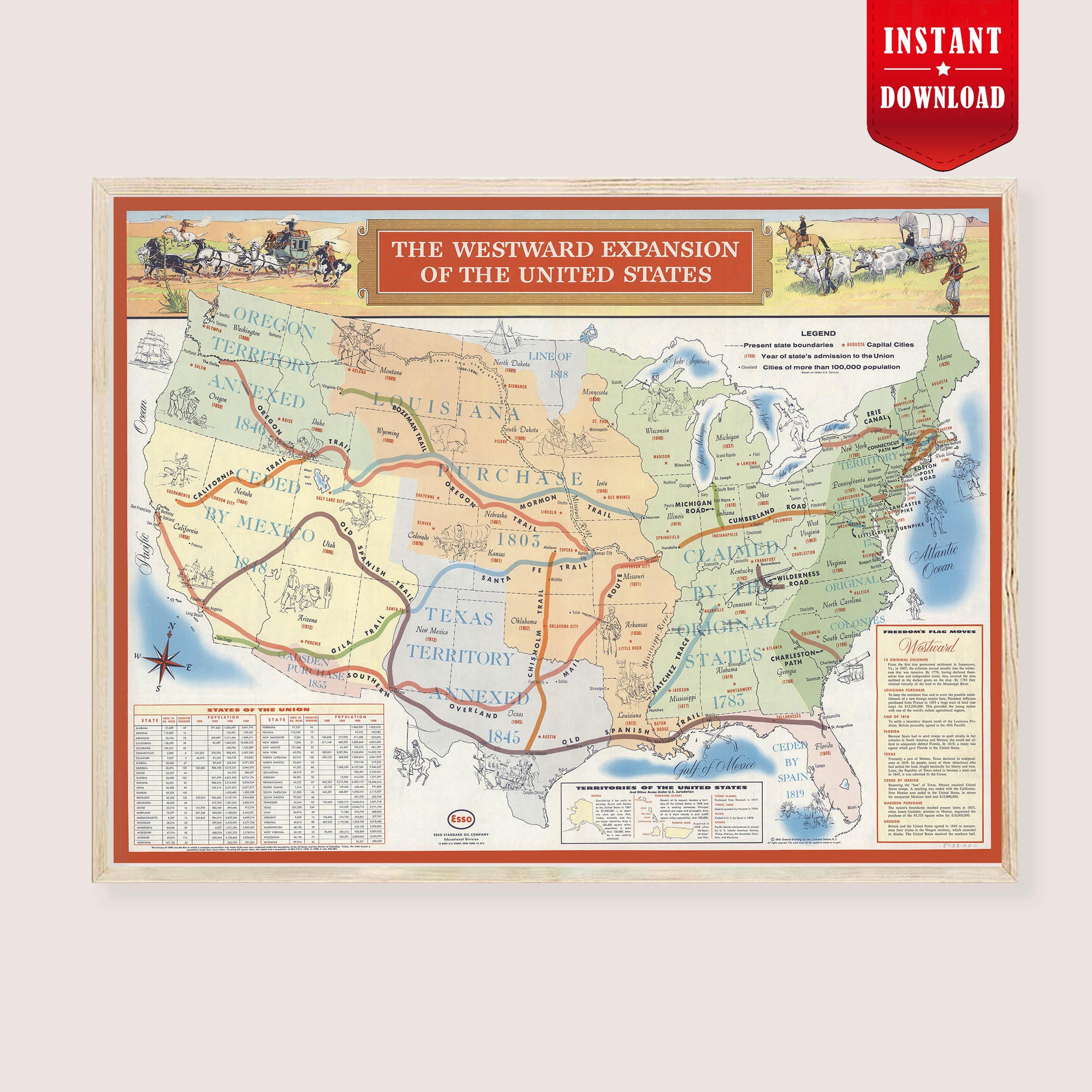 旧軍用地図のコピー版 三枚 古いアメリカ南北戦争の地図 - Etsy 日本