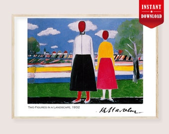 マレーヴィチ「ブラックサークル」展ポスター：シュプレマティズム