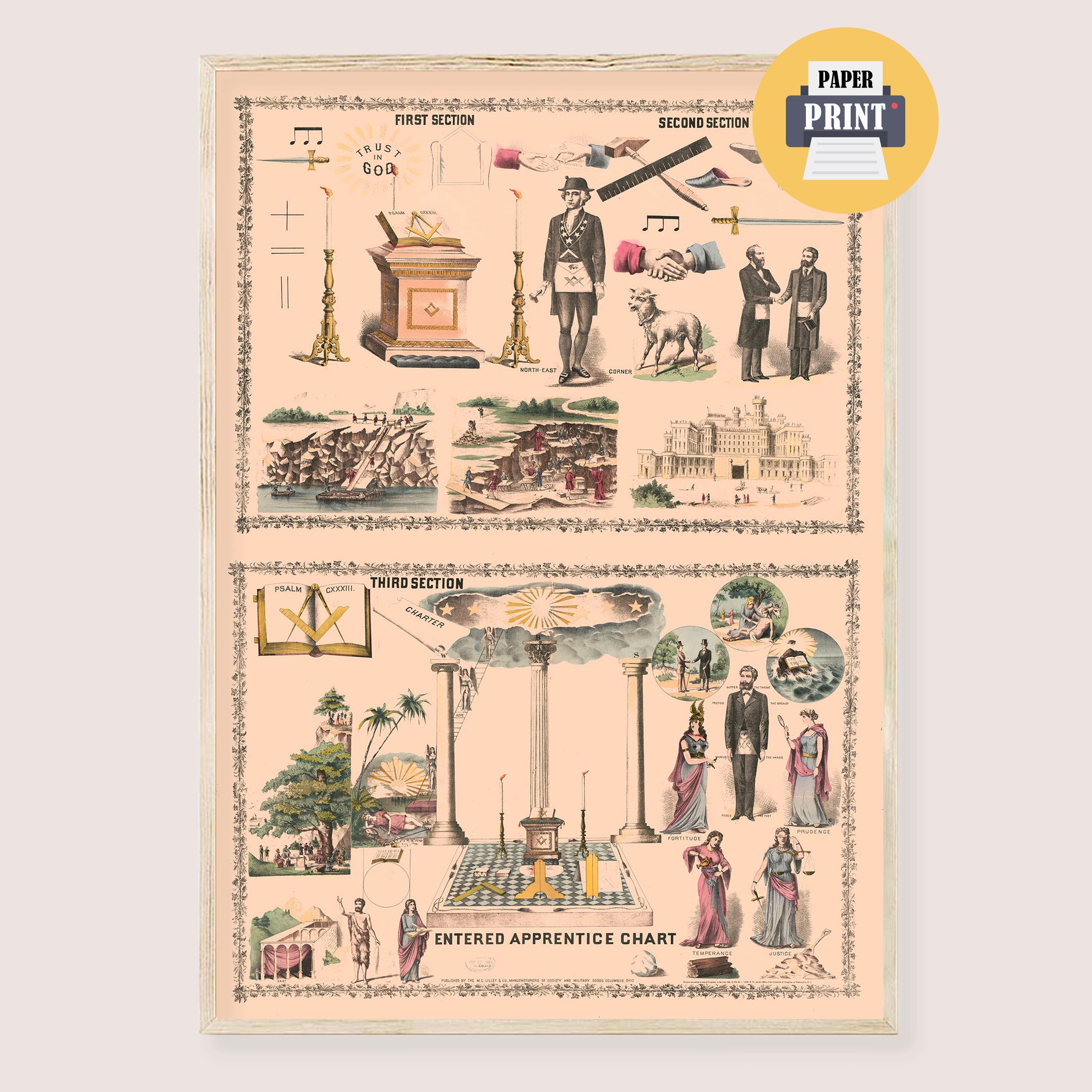 Master Masons Carpet - Etsy