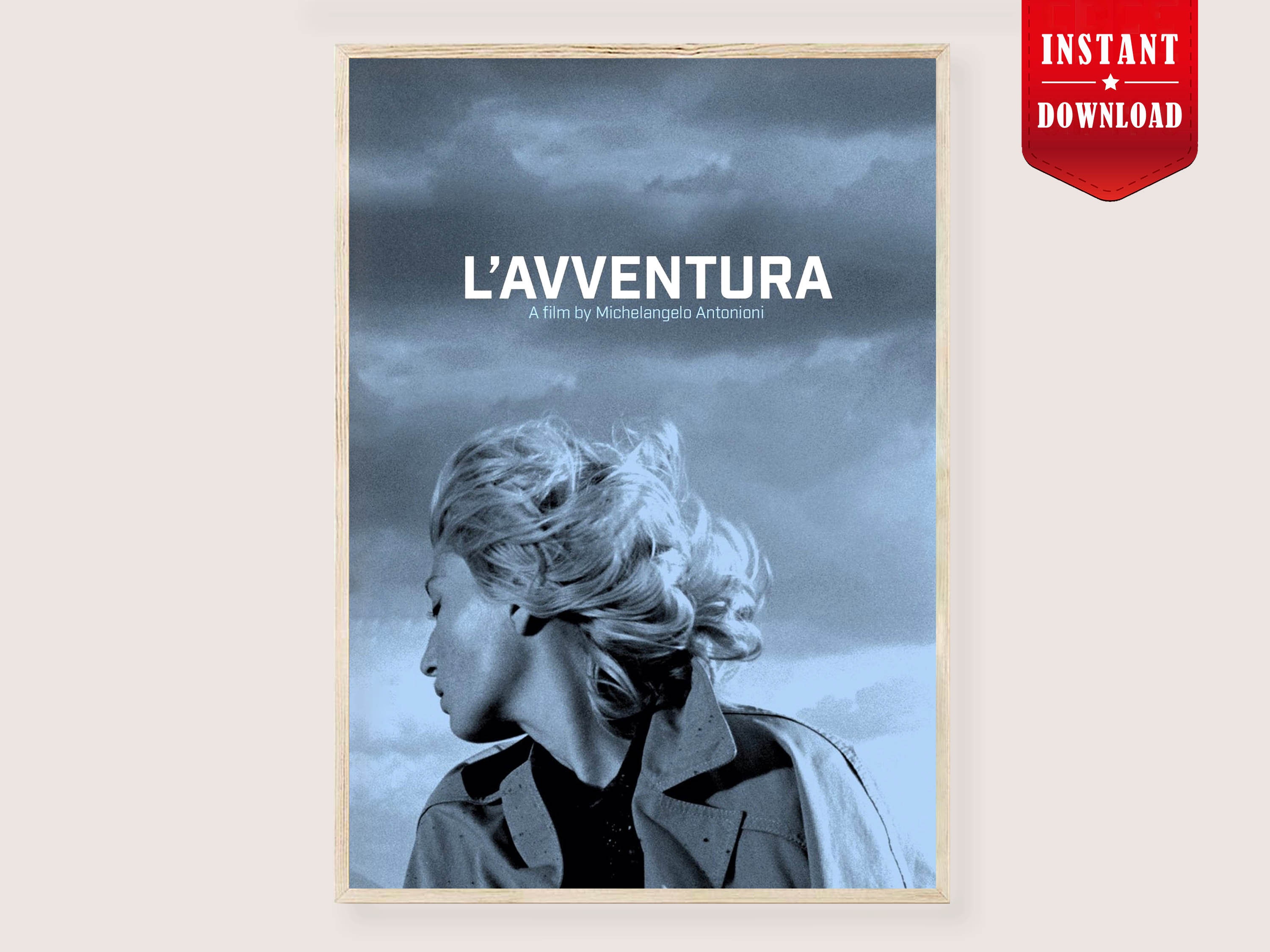 L'avventura Movie Art Poster Download - Antonioni Poster Digital