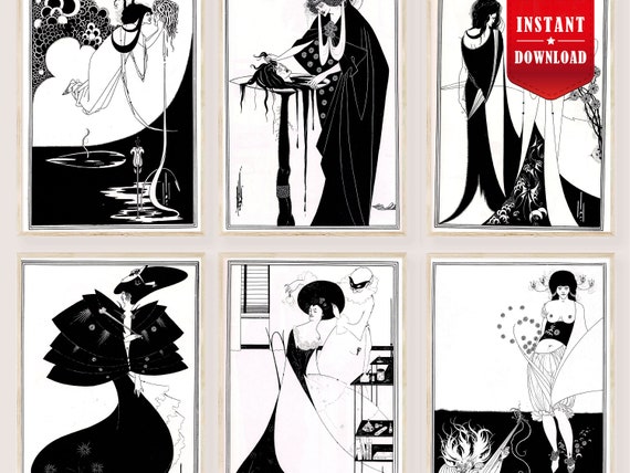 ビアズリー サロメ プリント ダウンロード - オーブリー ビアズリー