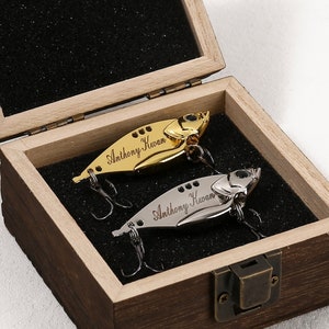 Fishing gift Custom Lure father's day gift fisherman Gift for Dad Uncle husband Anniversary
