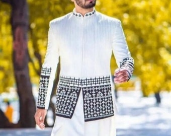 white jodhpuri kurta