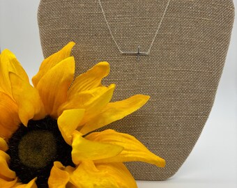 Beautiful Sterling Silver Cross Necklace