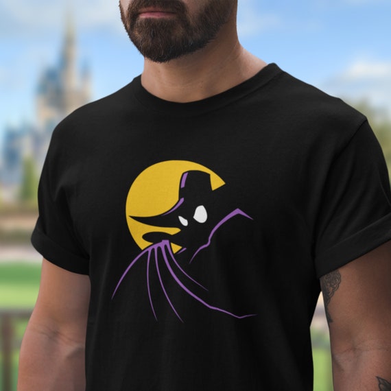 さ*ー様 90s Darkwing Duck ハンドペイント アート Tシャツ Darkwing Duck Shirt | Disney Ducktales Tee | Retro 90s Disney