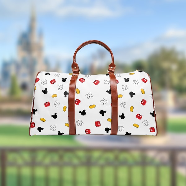 Mickey Duffle Bag Etsy