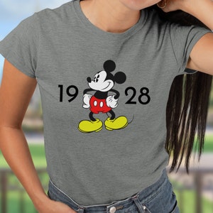 Mickey Mouse 1982 Shirt | Vintage Inspired | Disney Shirt | Vacation Shirt | Disney Trip | Fun Gift
