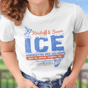 Kristoff & Sven Ice Harvesting Shirt | Disney Shirt | Frozen