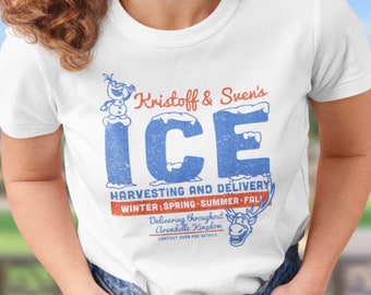 Kristoff & Sven Ice Harvesting Shirt | Disney Shirt | Frozen