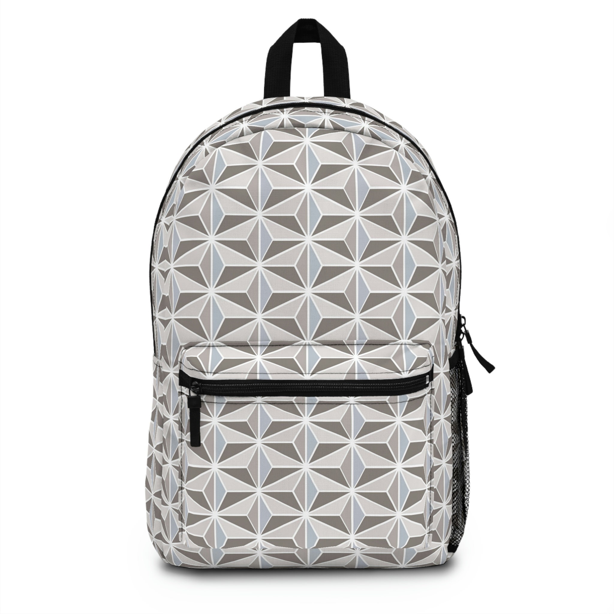 Disney Silver Geometric Backpack (Epcot inspired) New Iridescent Silver Collection at EPCOT! ✨ Spotted this  main image 4