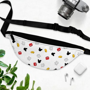 Patrón de Mickey Mouse Fanny Pack / Bolsas de Disney / Parques de Disney / Bolsa de vacaciones imagen 2