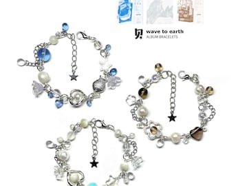 Wave to Earth Beaded Bracelet: Handmade Album Merch Jewelry