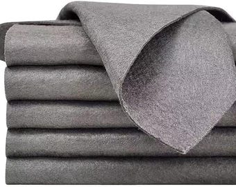 Magic Microfiber Cleaning Cloths Ultra Absorbent & Reusable Streak-Free Cleaning for Kitchen Glass Car  Windows 30 x 30cm
