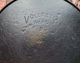 Fully Marked Vollrath #8 Cast Iron skillet