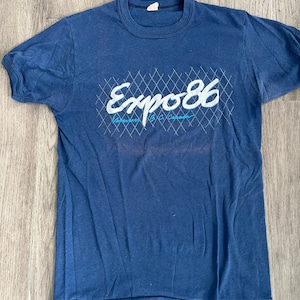 Vintage Vancouver Canada 1986 Expo T-Shirt