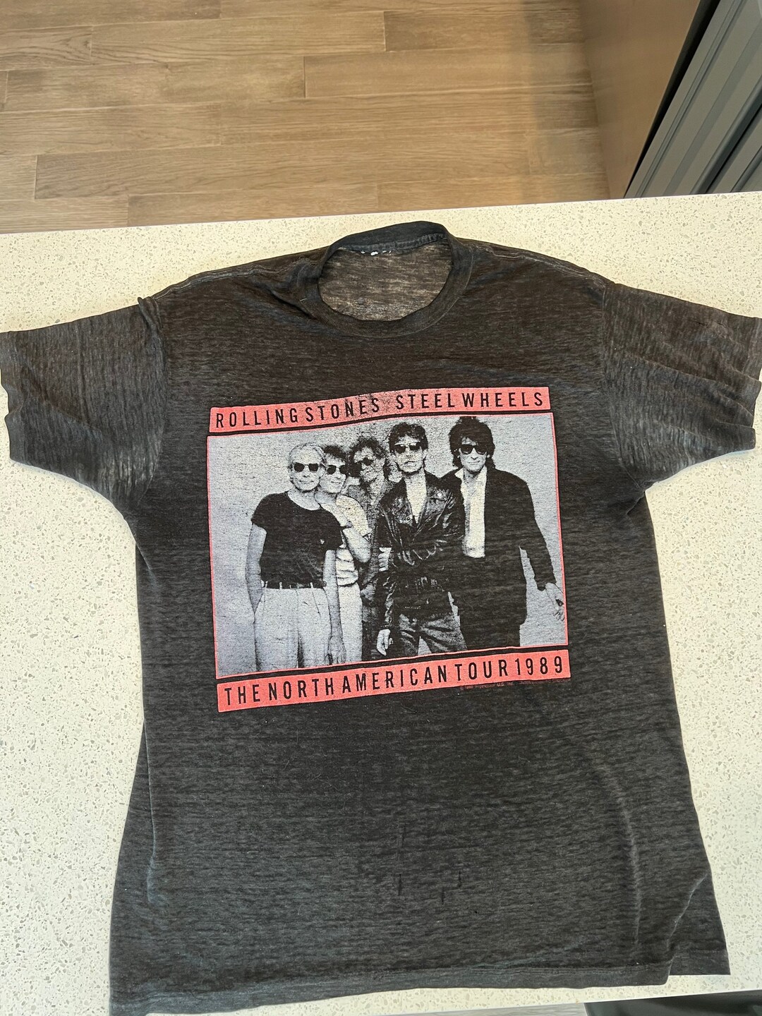 Vintage Rolling Stones 1989 Tour T-shirt - Etsy