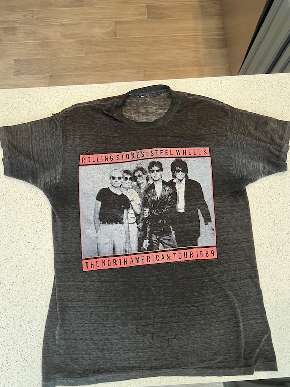 Vintage Rolling Stones 1989 Tour T-shirt - Etsy