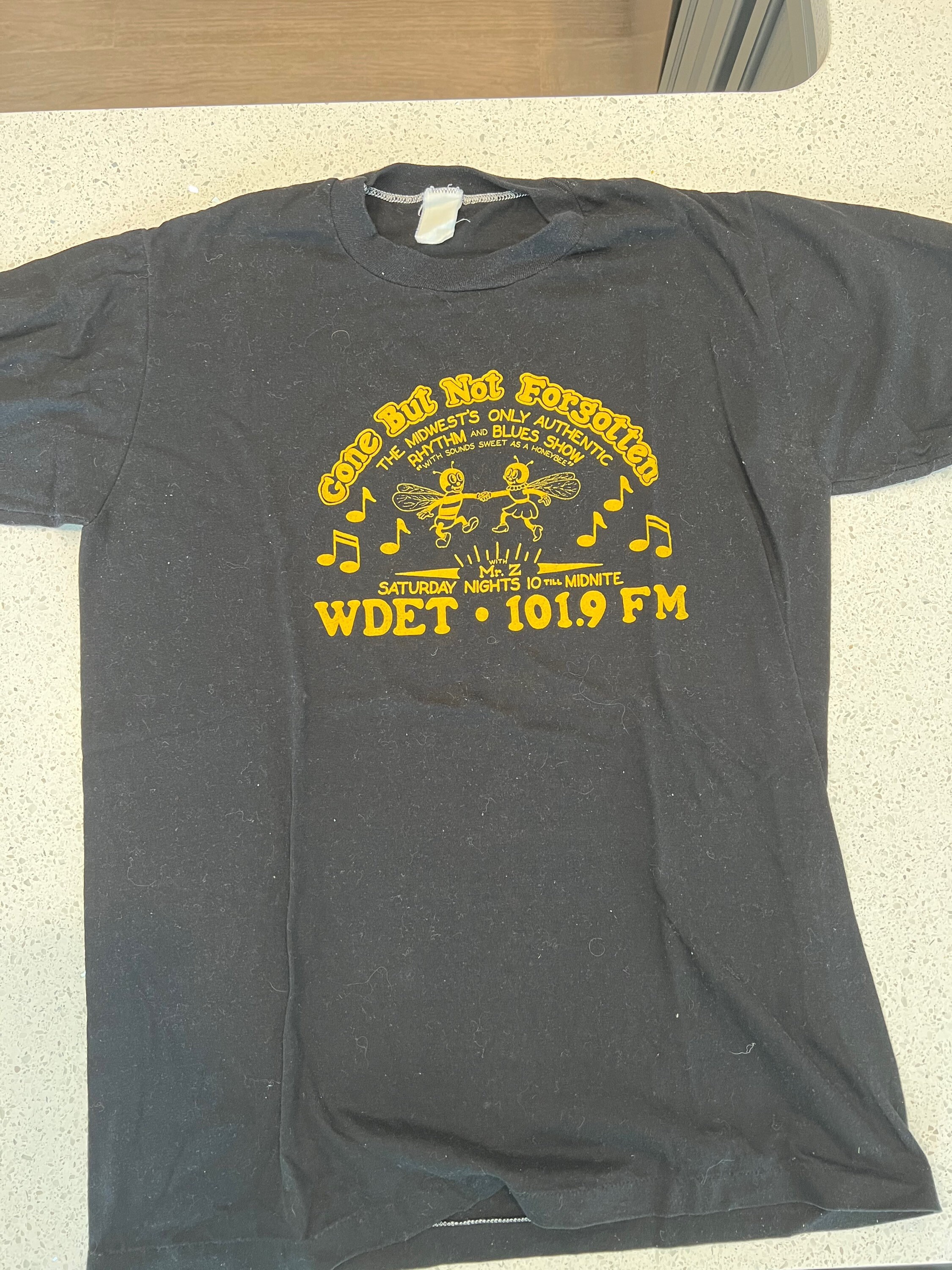 Vintage WDET 101.9 FM Rhythm & Blues T Shirt - Etsy