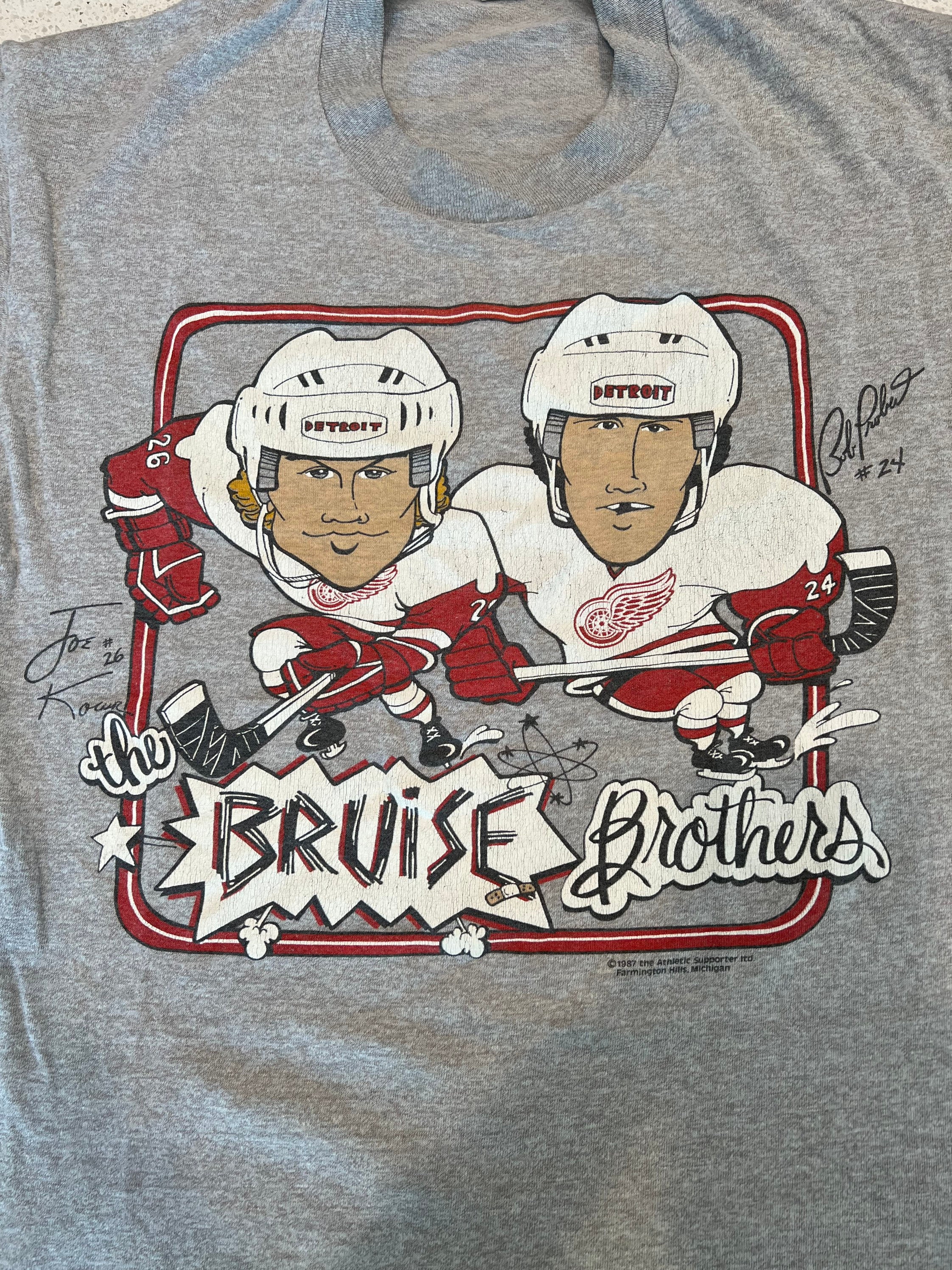 Bob Probert left wing all-star t-shirt - Yeswefollow