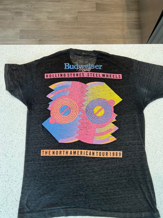 Vintage Rolling Stones 1989 Tour T-shirt - Etsy